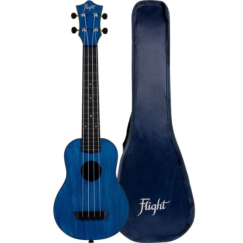 FLIGHT TUSL35 DARK BLUE TRAVEL CONCERT SCALE SOPRANO UKE