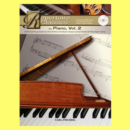 Repertoire Classics For Piano - Volume 2 Book/Cd