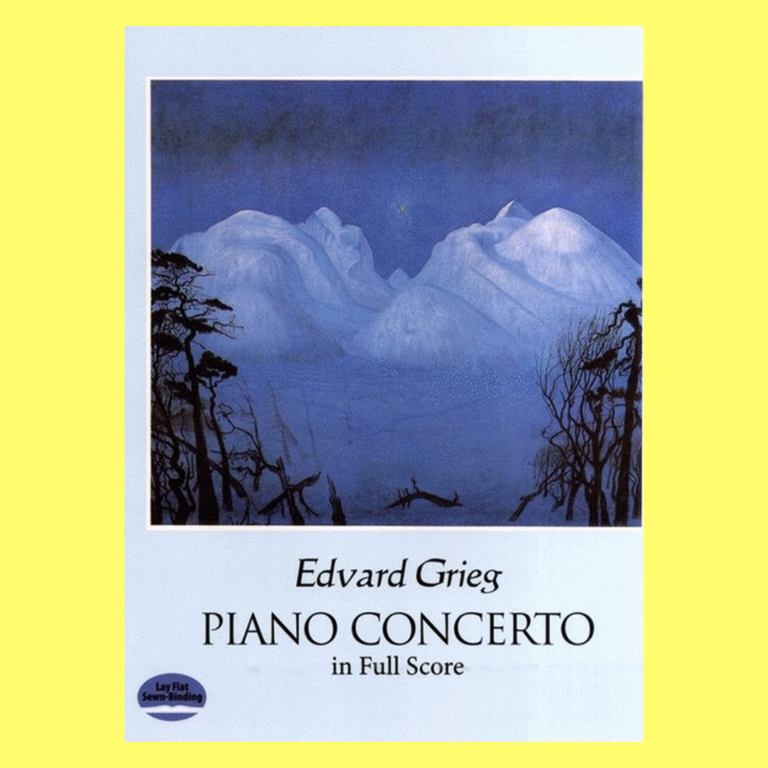 Grieg - Piano Concerto Full Score Book