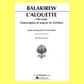 Balakirev - L'Alouette (The Lark) Piano Sheet Music