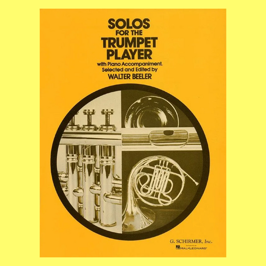 Solos For The Trumpet Player Trumpet with Piano Accompaniment Book