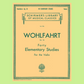 Wohlfahrt - 40 Elementary Studies Op 54 Violin Book