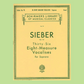 Sieber - 36 Vocalises Op 92 Soprano Book