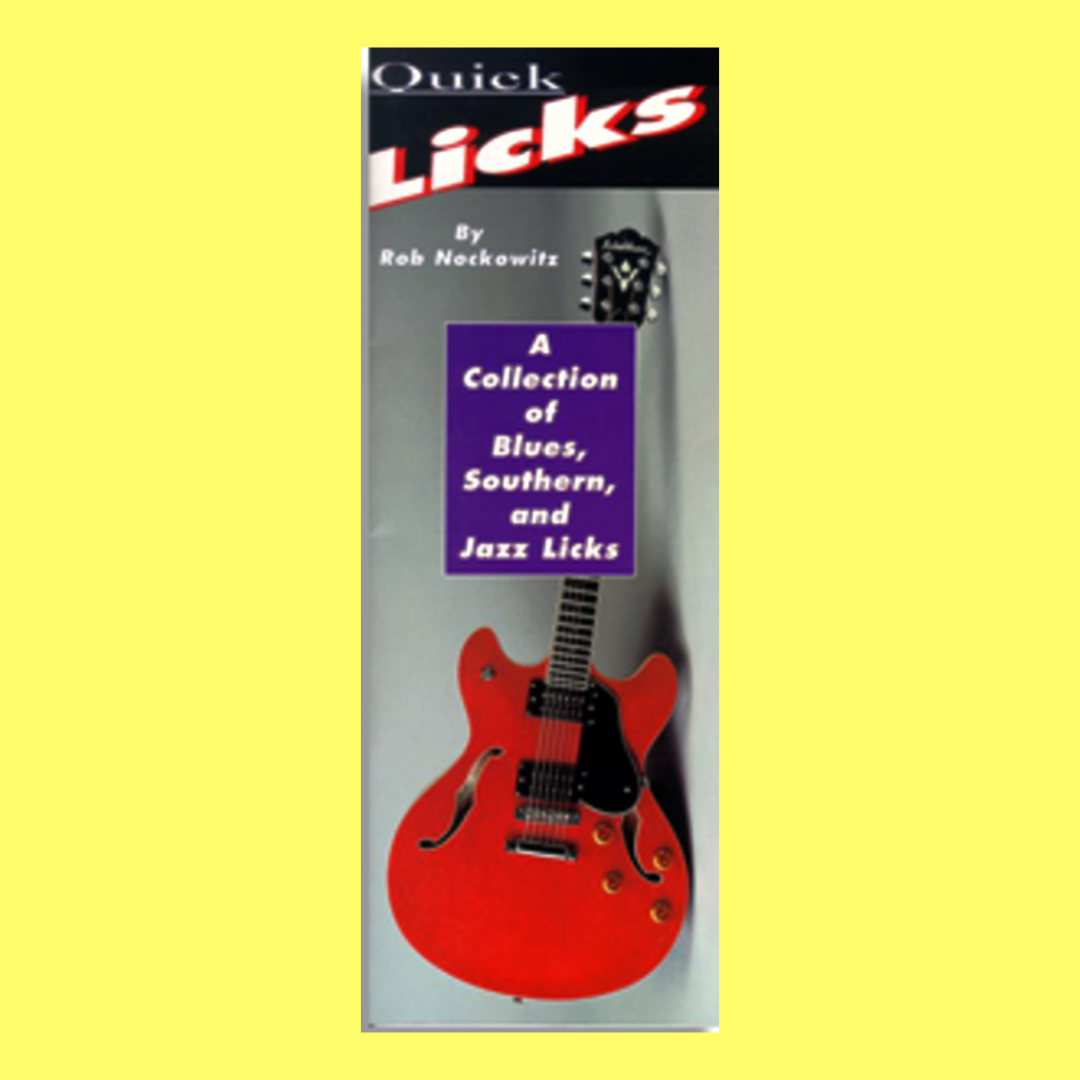 Portable Quick Licks Guitar Book