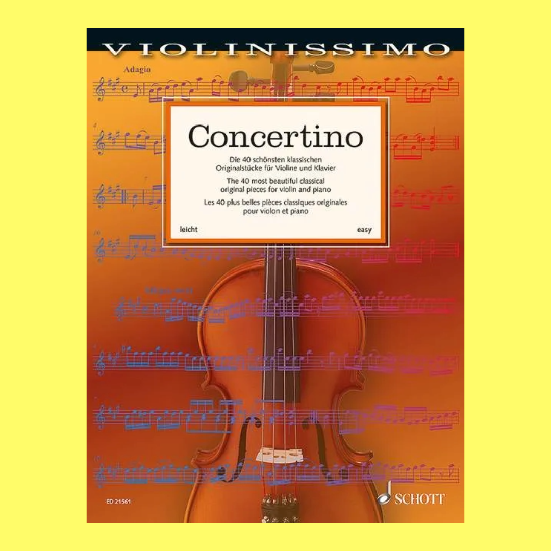 Concertino Violin and Piano Book