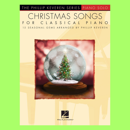 Christmas Songs For Classical Piano Keveren Piano Solo Book