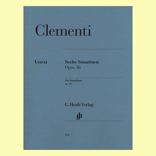 Clementi - 6 Sonatinas Op 36 Piano Book