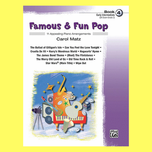 Famous And Fun Pop - Piano Book 4