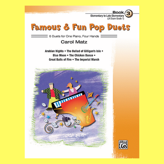 Famous And Fun Pop Duets - Piano Book 3