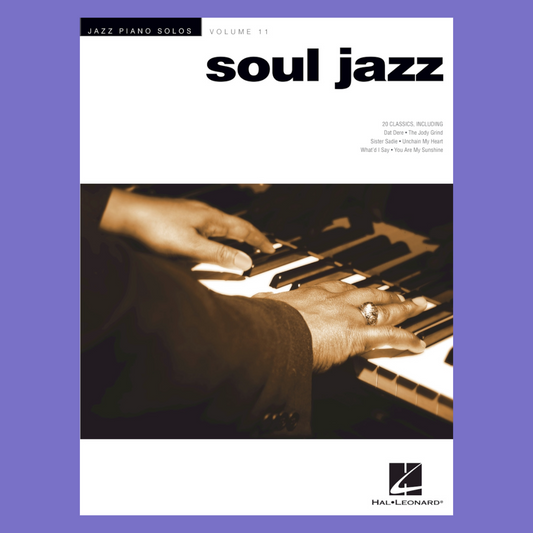 Soul Jazz - Jazz Piano Solos Volume 11 Book