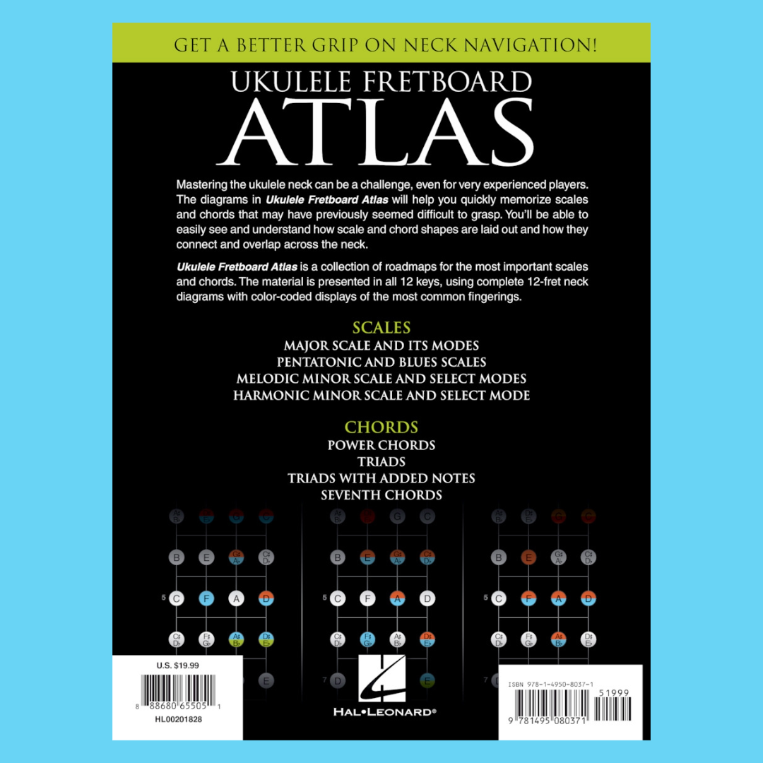 The Ukulele Fretboard Atlas Book