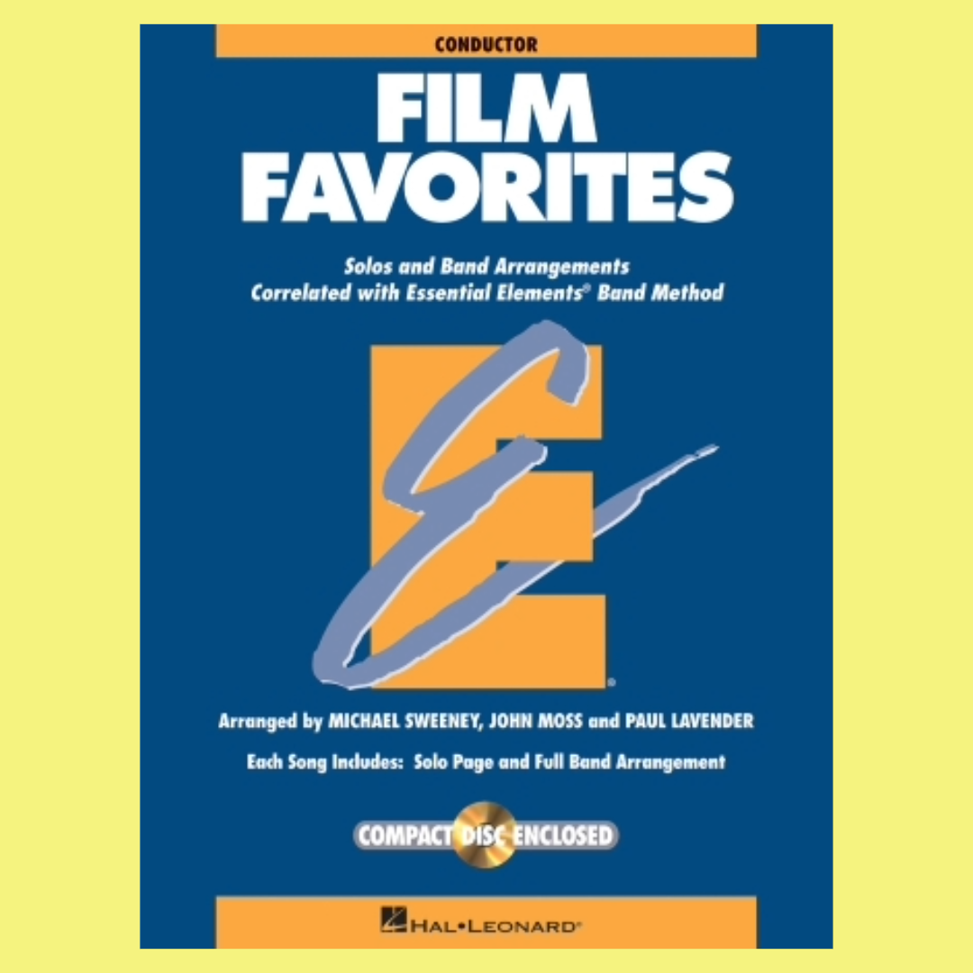 Essential Elements - Film Favorites Teacher's Pack (37 Parts Books, Score & Cd)