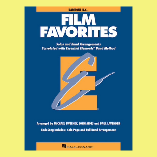 Essential Elements - Film Favorites Baritone B.C Book