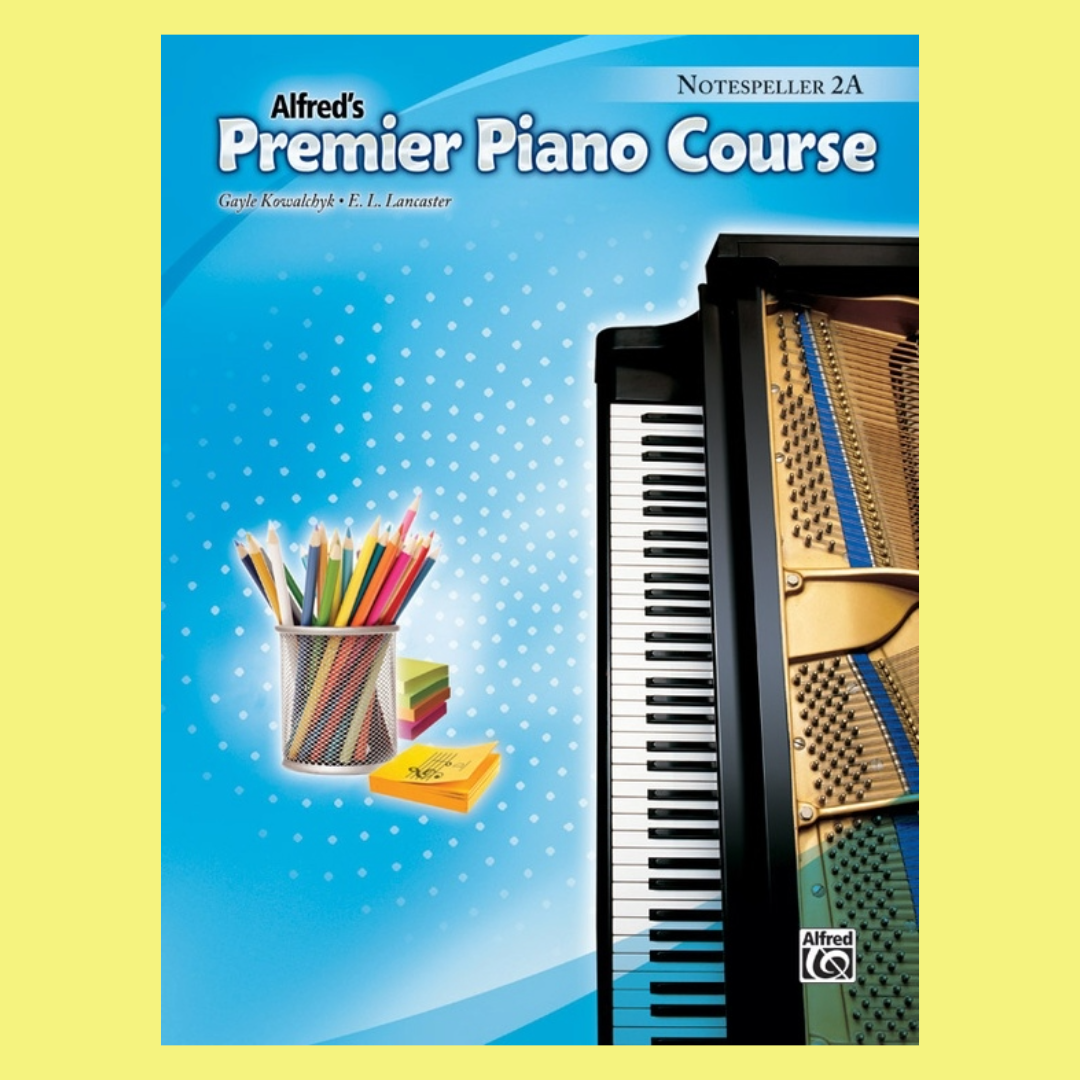 Alfred's Premier Piano Course Notespeller 2A Book