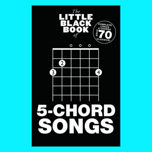 Little Black Book Of 5 Chord Songs - 70 Songs