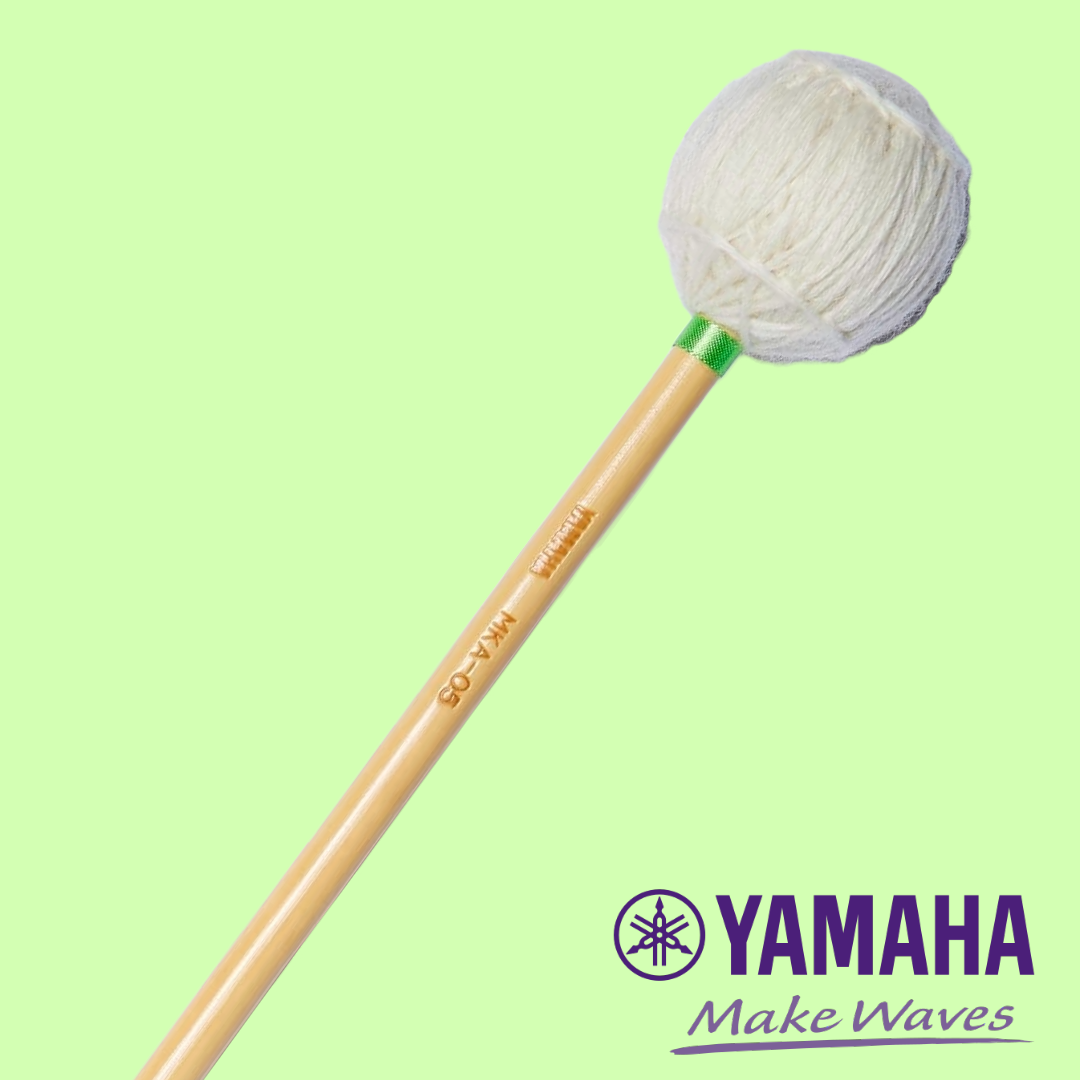 Yamaha Keiko Abe Signature Mallet - Medium Hard (Light Green)