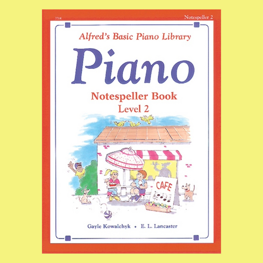 Alfred's Basic Piano Notespeller Book Level 2