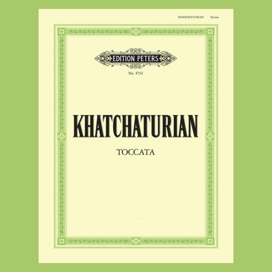 Khachaturian - Toccata For Piano Book