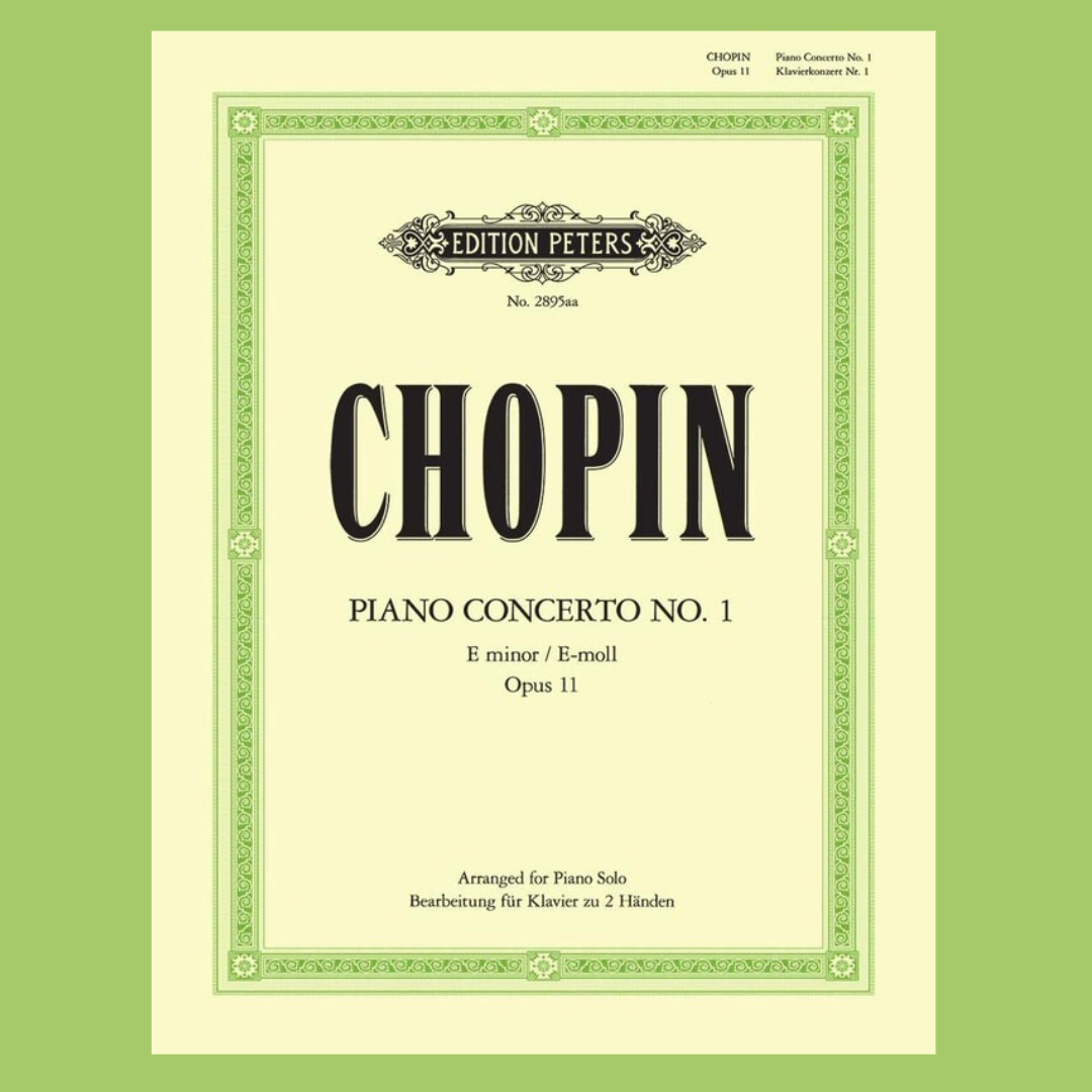 Chopin - Piano Concerto No. 1 in E minor Opus 11 Piano Solo Book