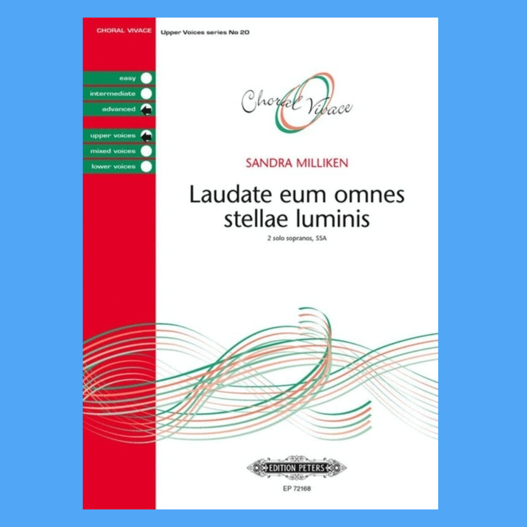 Choral Vivace: Laudate Eum Sola Et Luna SSA - Choral Score Sheet Music