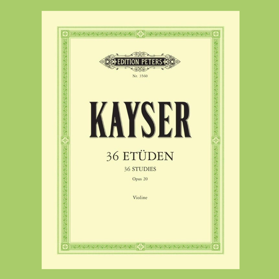 Kayser: 36 Elementary and Progressive Studies Op.20 For Violin