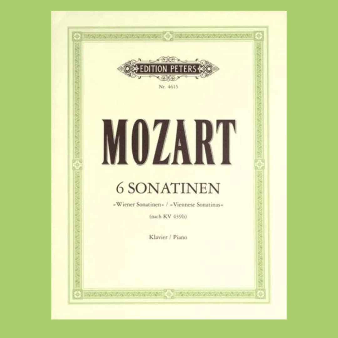 Mozart - 6 Viennese Sonatinas Piano Solo Book