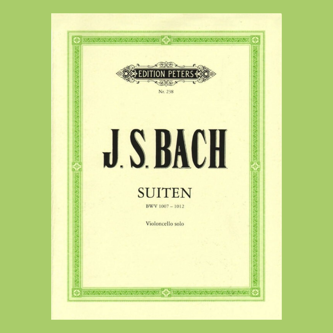 J.S Bach - 6 Solo Suites BWV 1007-1012 Cello Solo Book