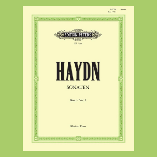 Haydn - Piano Sonatas Volume 1 Book