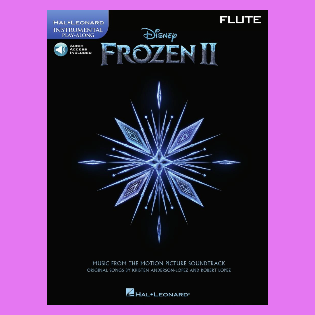 Frozen II For Flute - Play Along Book/Ola