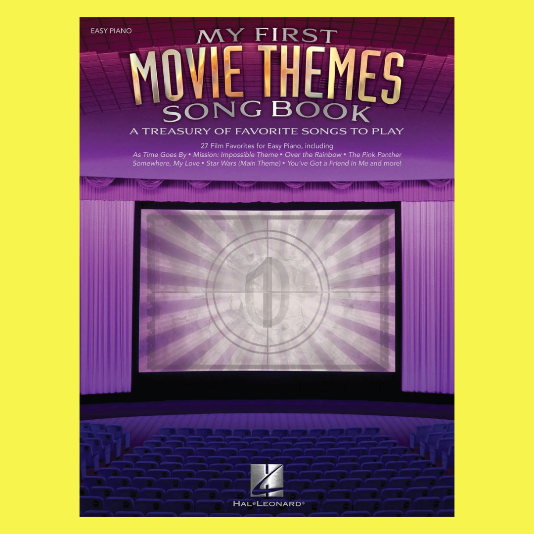 My First Movie Themes Songbook For Easy Piano