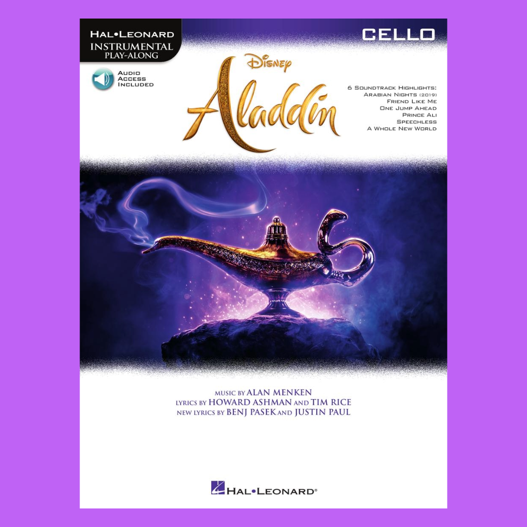 Aladdin For Cello - Play Along Book/Ola