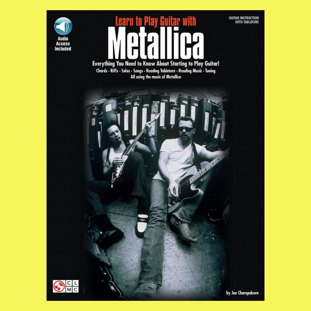 Learn To Play Guitar With Metallica - Book/Ola