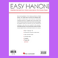 Easy Hanon Piano Book