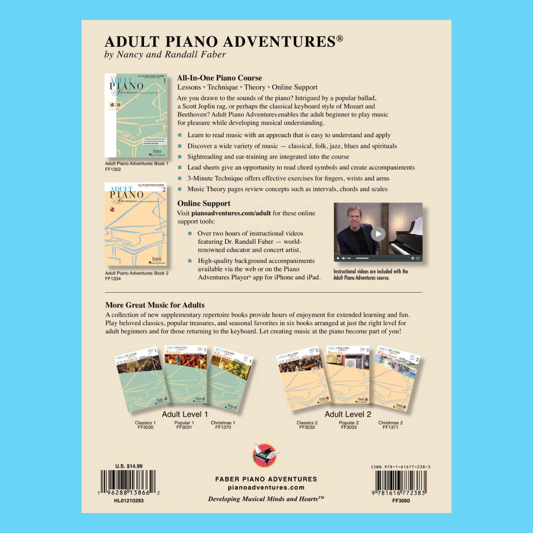 Faber Adult Piano Adventures: Disney Book 1