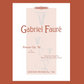 Gabriel Faure: Pavane OP. 50 Piano Solo Book