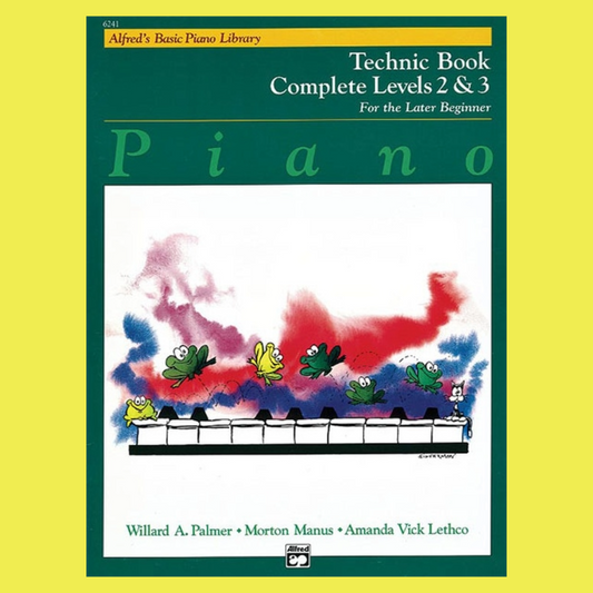 Alfred's Basic Piano Library - Technic Book Complete Level 2 & 3