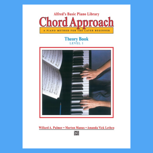 Alfred's Basic Piano Library - Chord Approach Theory Book Level 1