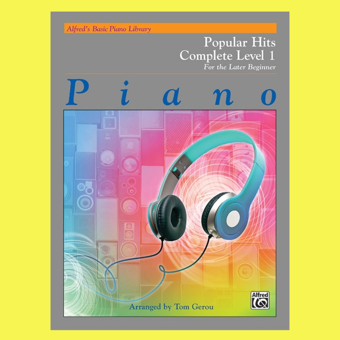 Alfred's Basic Piano Library - Popular Hits Complete Level 1 Book (1A/1B)