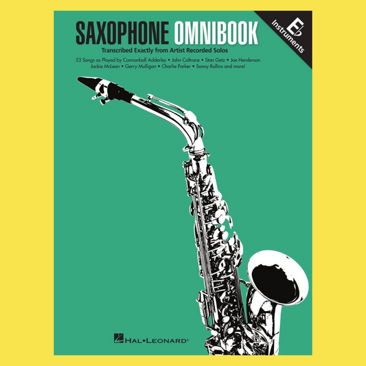 Saxophone Omnibook For Eb Instruments (53 Songs)