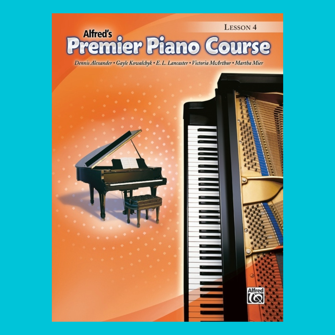 Alfred's Premier Piano Course - Lesson Level 4 Book