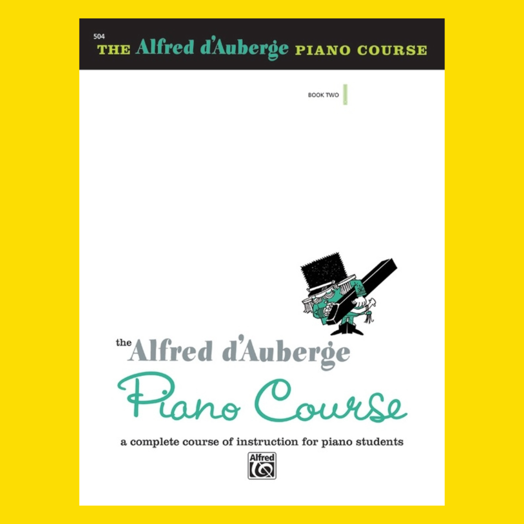 Alfred D'Auberge Piano Course Lesson Book 2