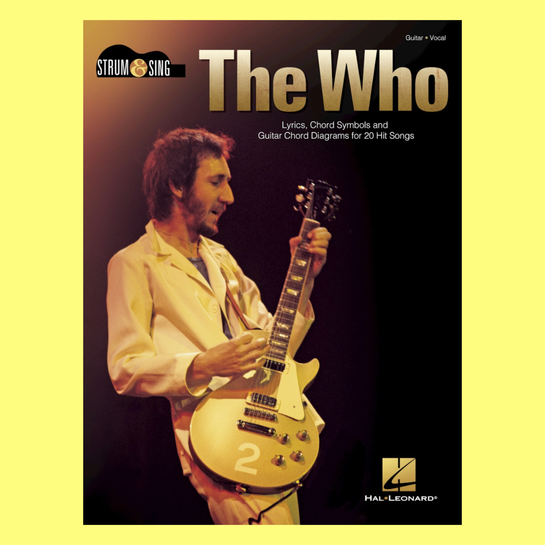 The Who - Strum & Sing Guitar Book