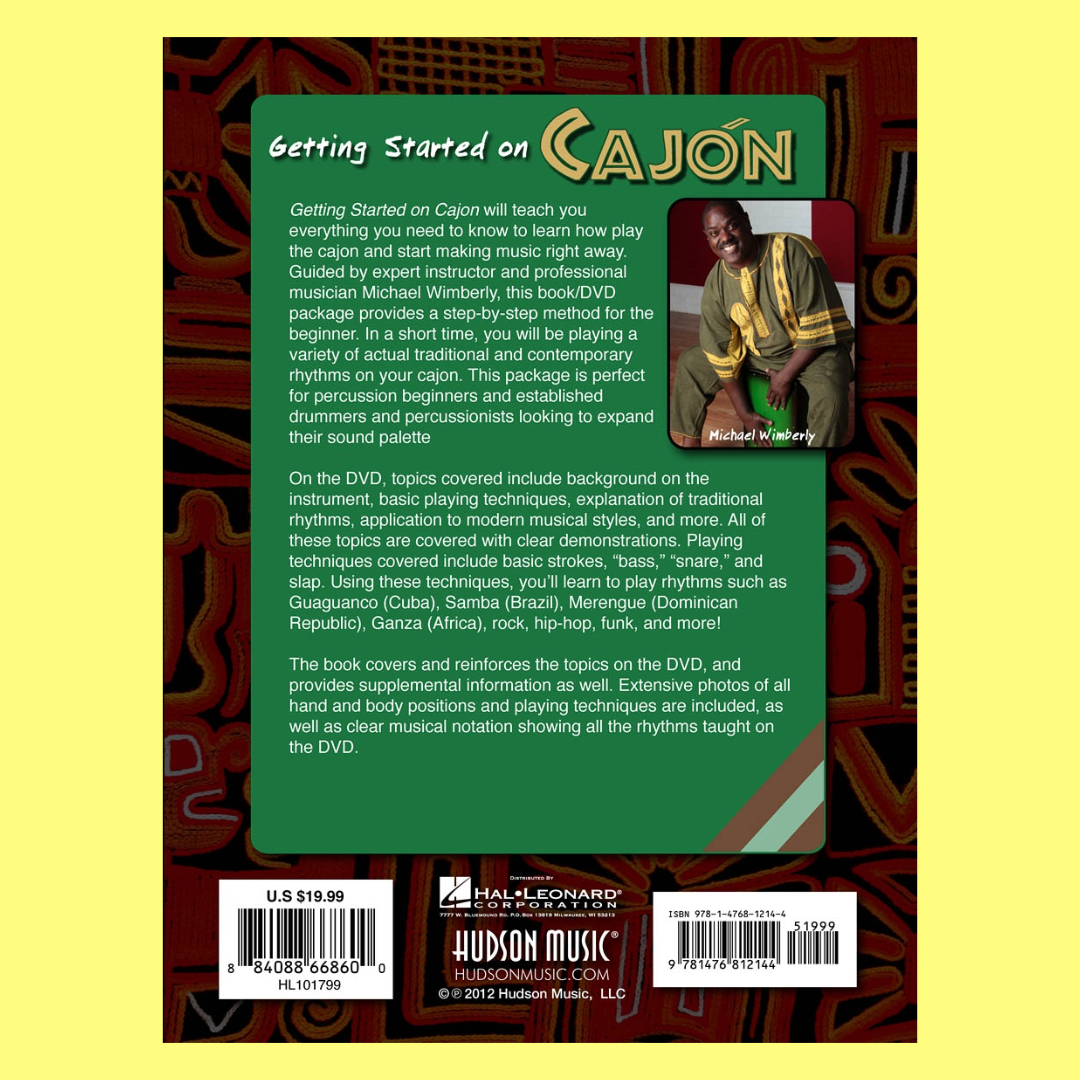 Getting Started On Cajon Book/Ola