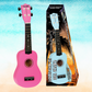 Tanglewood Tiare Soprano Pink Ukulele with Gig Bag