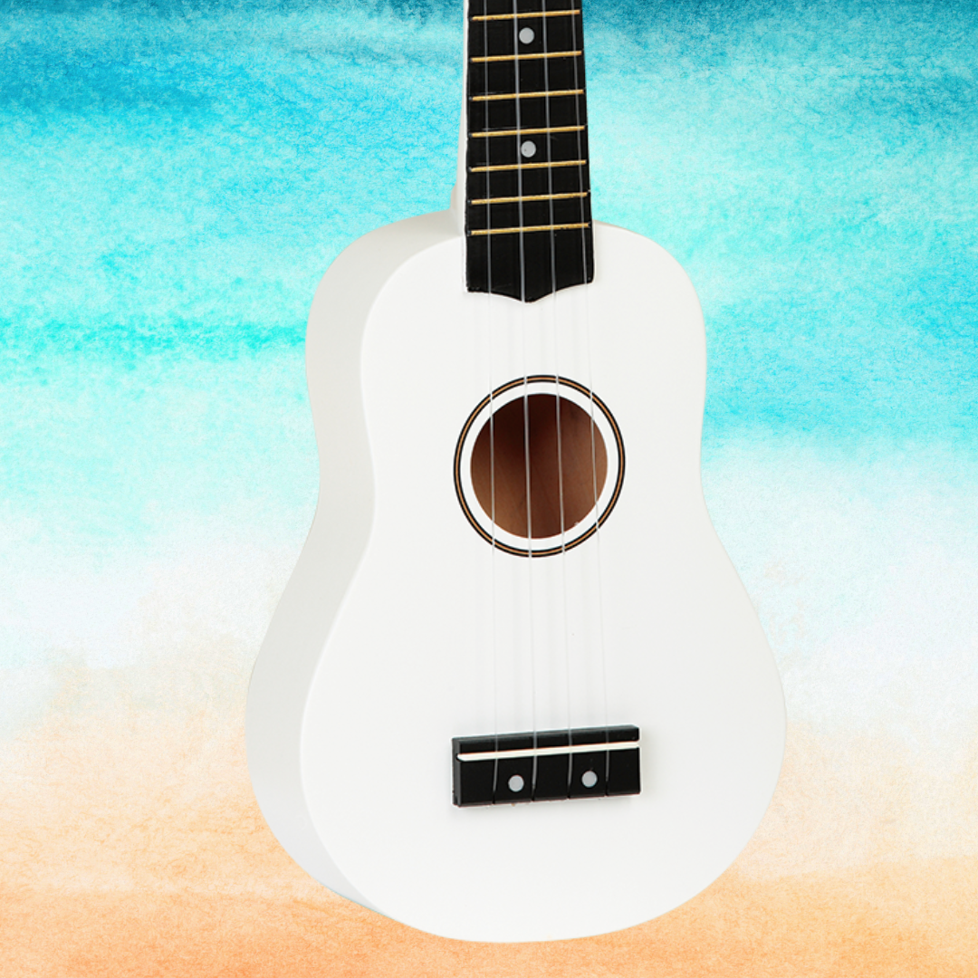 Tanglewood Tiare Soprano White Ukulele with Gig Bag