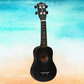 Tanglewood Tiare Soprano Black Ukulele with Gig Bag