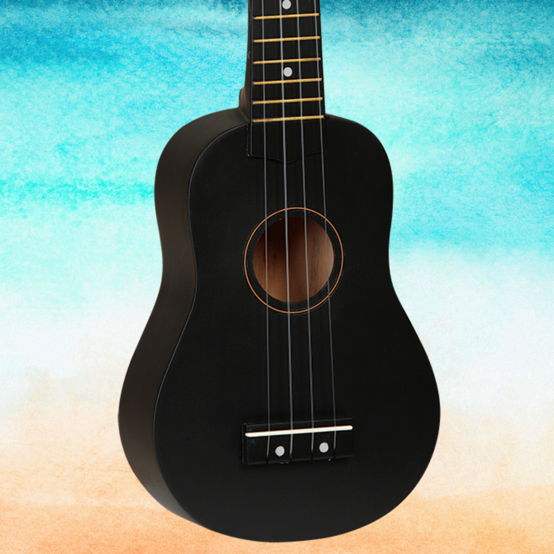 Tanglewood Tiare Soprano Black Ukulele with Gig Bag