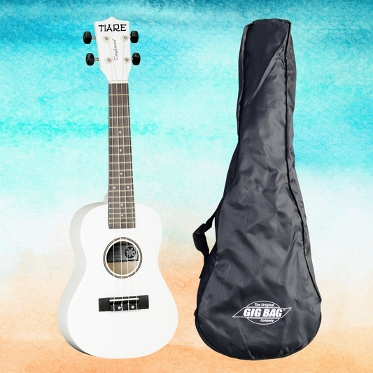 Tanglewood Tiare White Concert Ukulele with Gig Bag