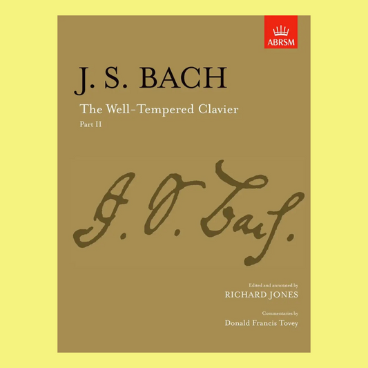 J.S Bach - The Well-Tempered Clavier Part 2 Book