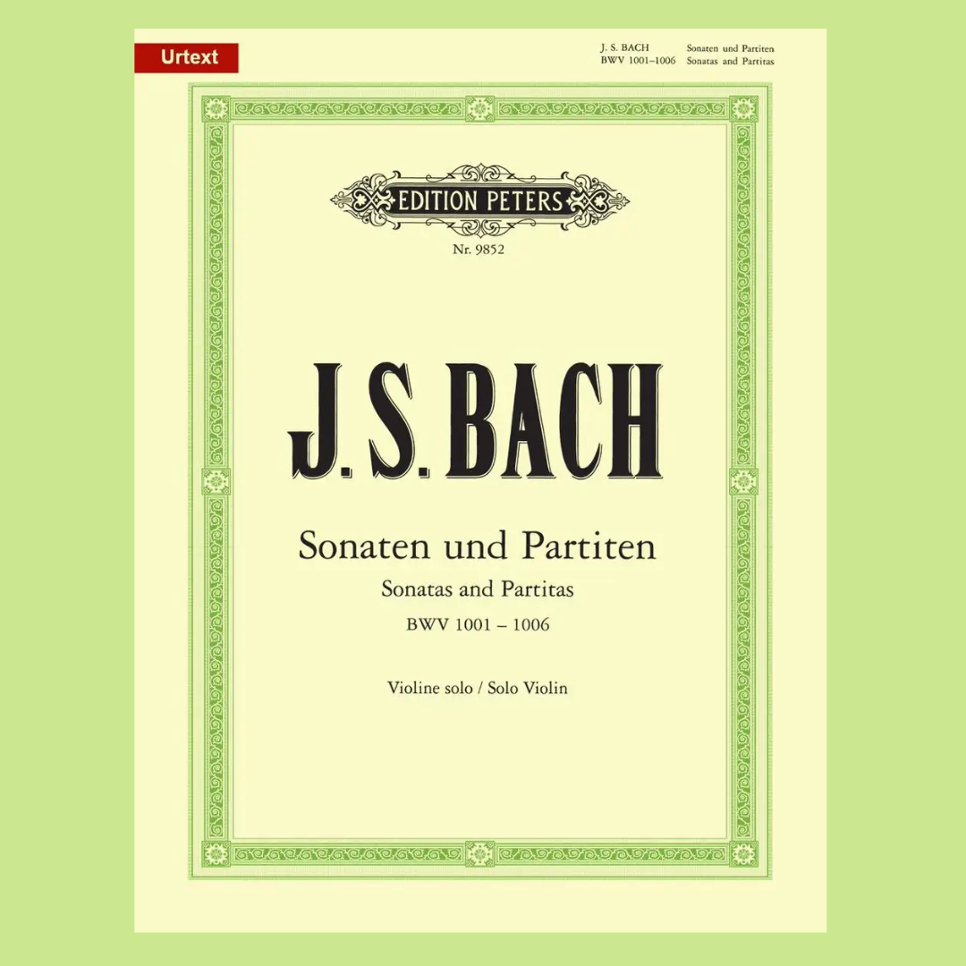 J.S Bach - Sonatas and Partitas for Violin Solo BWV 1001-1006 Book